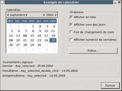 Calendrier