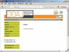 journaltocs.ac.uk Doaj