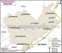 mapsofindia.com Kishanganj