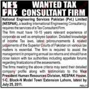 jobz.pk Nespak