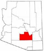countymapsofarizona.com Pinal
