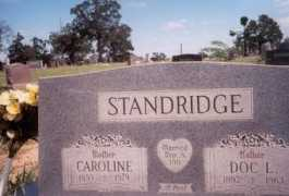 Standridge family name