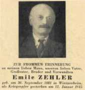 Zehler